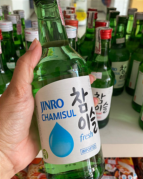 SOJU JINRO - FRESH - GARRAFA 360ML