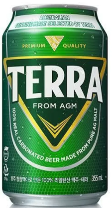 CERVEJA COREANA TERRA  355ML