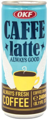 BEBIDA DE CAFÉ OKF LATTE - LATA 240ML