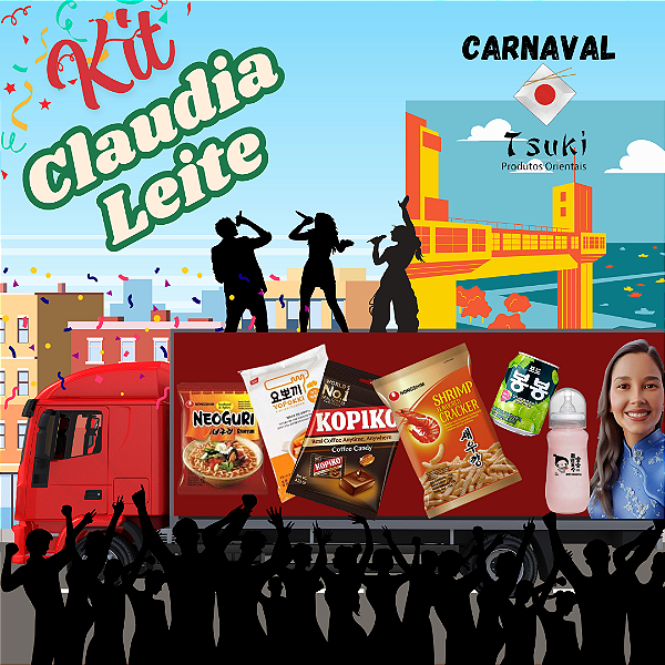 KIT CARNAVAL - CLAUDIA LEITE