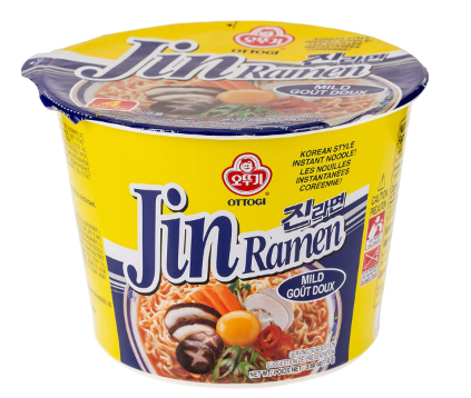 LAMEN JIN RAMEN  MILD - POTE  100G