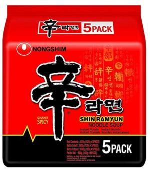 PACK 5 LAMEN SHIN - PACOTE