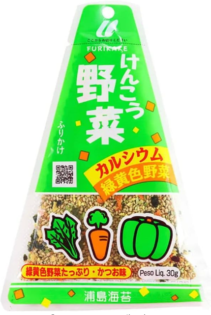 FURIKAKE URASHIMA - VEGETAIS PACOTE 40G