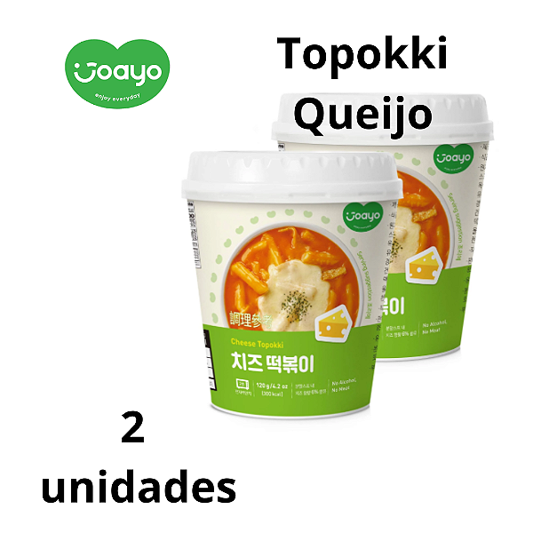 TOPOKKI JOAYO QUEIJO COPO 2X