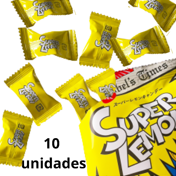 BALA SUPER LEMON 10 UNIDADES