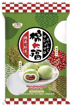 MOTI/MOCHI ROYAL FAMILY RECHEADO AZUKI C/ MATCHA 120G