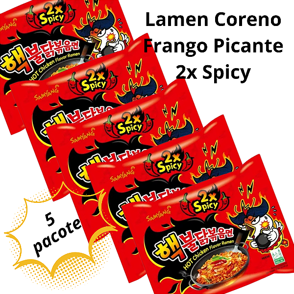 LAMEN BULDAK FRANGO PICANTE 2X SPICY  5X