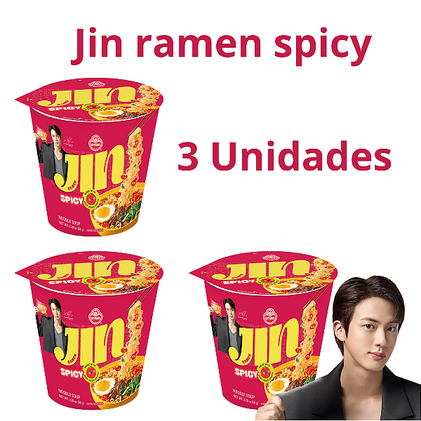 NOVO LAMEN JIN SPICY POTE 65G 3X