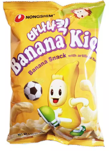 SALGADINHO CORENAO BANANA KICK - PACOTE 45G