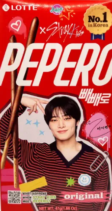 PEPERO ORIGINAL STRAY KIDS PACOTE 37G