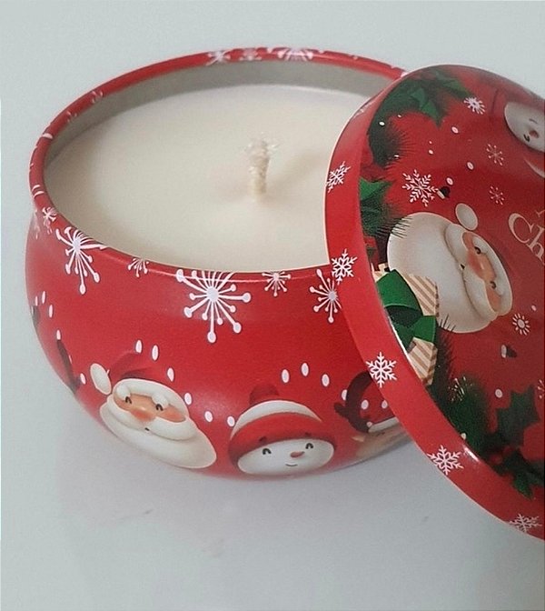 Unidade da Latinha Vela Natal Luz