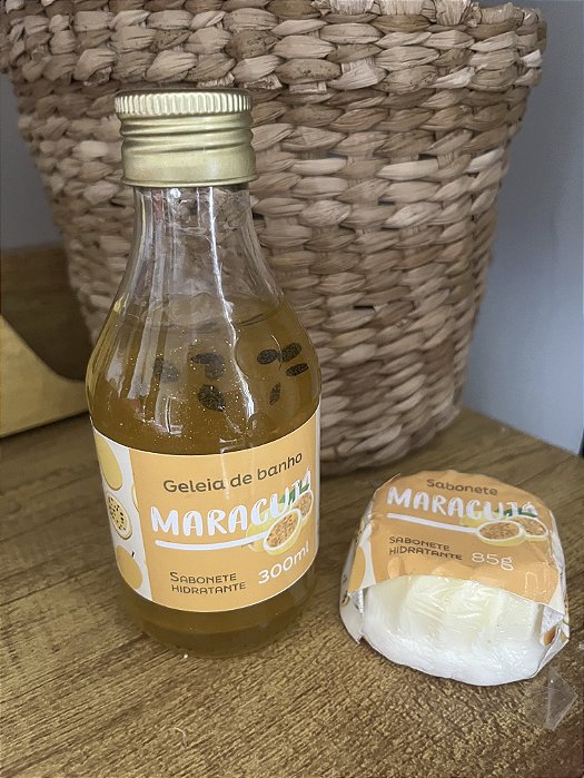 Geleia de banho maracujá e sabanete