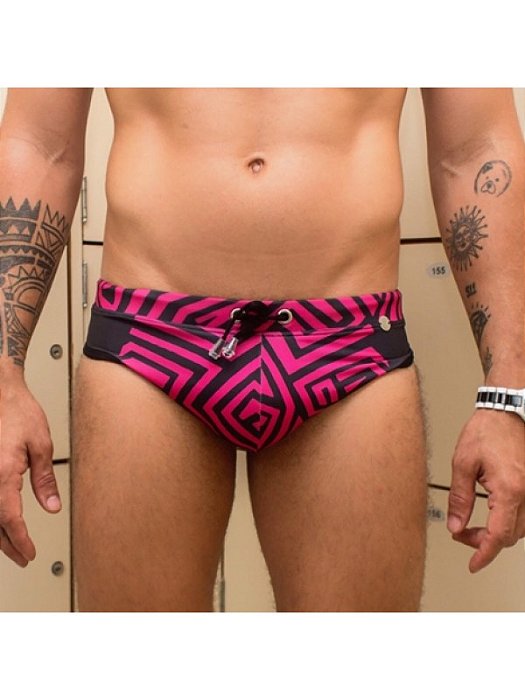 Sunga Brief Cut | com bojo - graphic