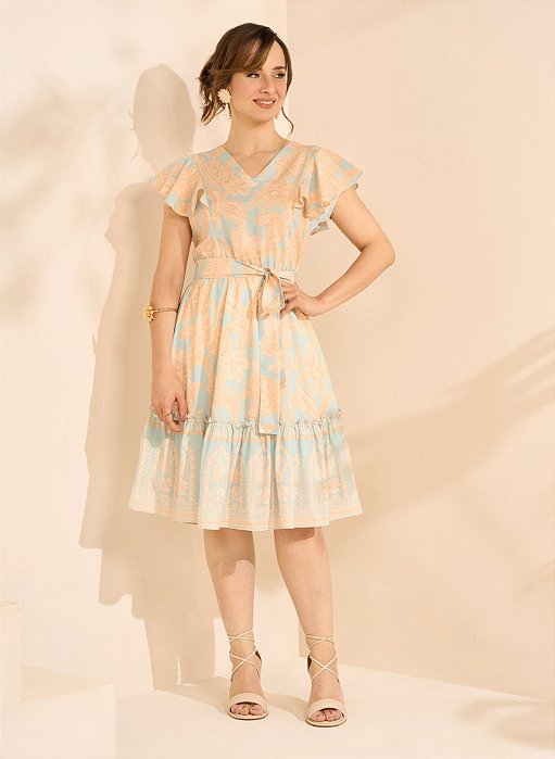 VESTIDO FLORAL VITORIA - JANY PIM