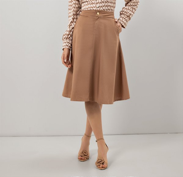 SAIA SARJA GODÊ COLLOR OCRE - LAURA ROSA
