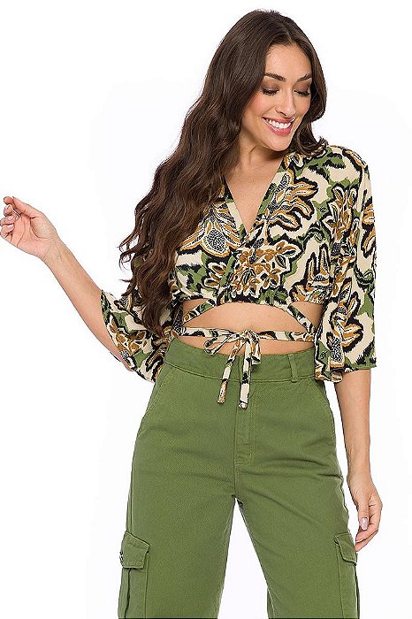 Cropped Folhagens