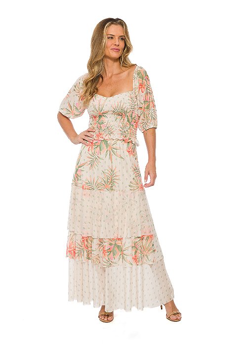 Saia Midi com Camadas