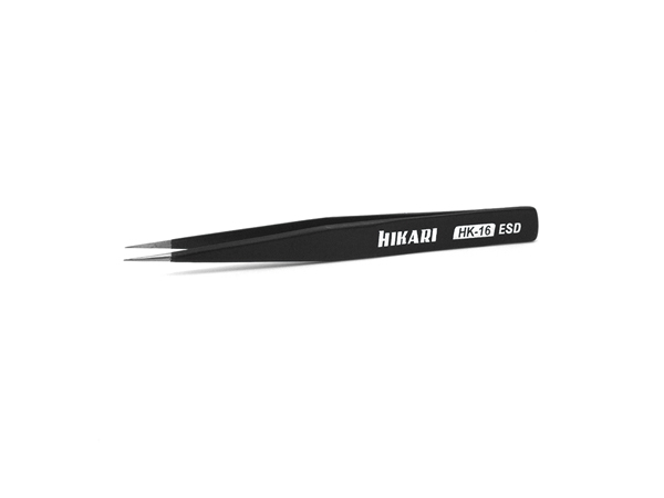 Pinça Metal Anti-Estática - Hikari HK-16 ESD 125mm