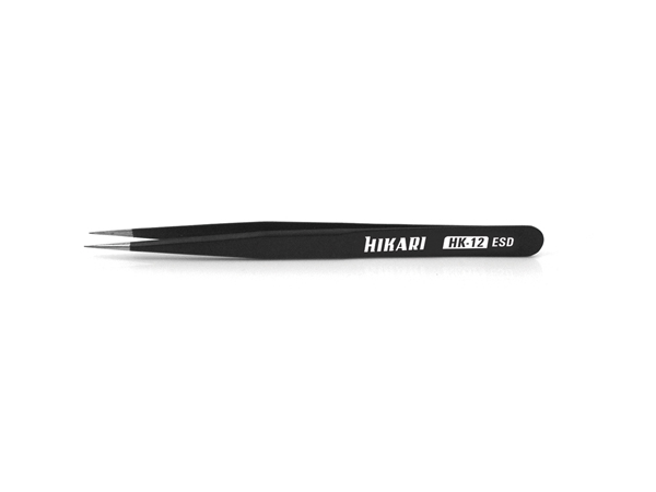 Pinça Metal Anti-Estática - Hikari HK-12 ESD 135mm