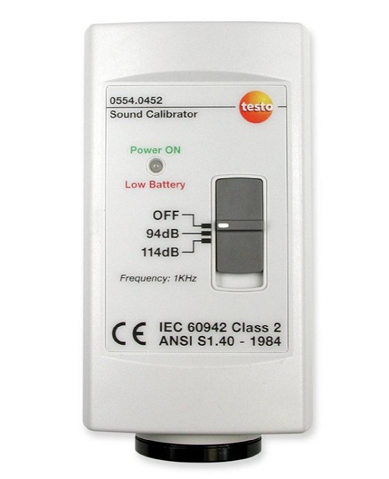 Calibrador Sonômetro  - Testo 0554 0452