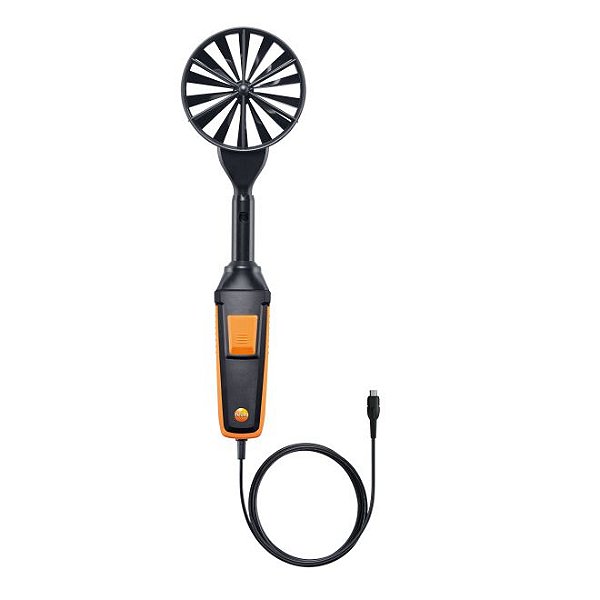 Sonda de Ventoinha (Ø 100 mm) incluindo Sensor de Temperatura com Cabo - Testo 0635 9432