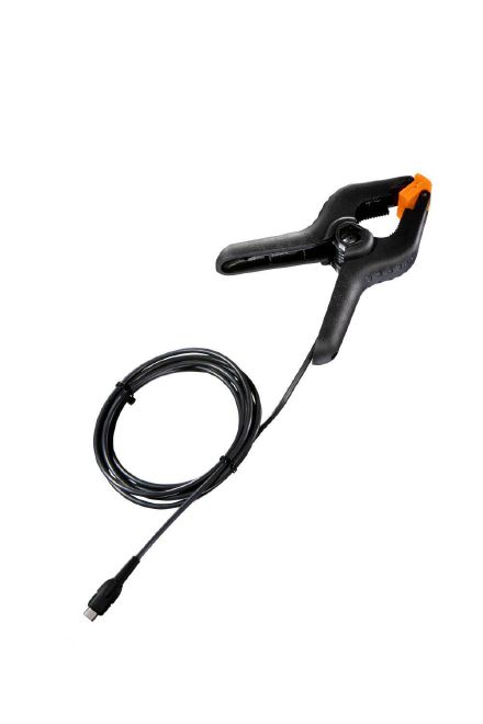 Sonda de Fixação com Sensor de Temperatura NTC - para Medições em Tubos (Ø 6-35 mm) - Testo 0615 5505