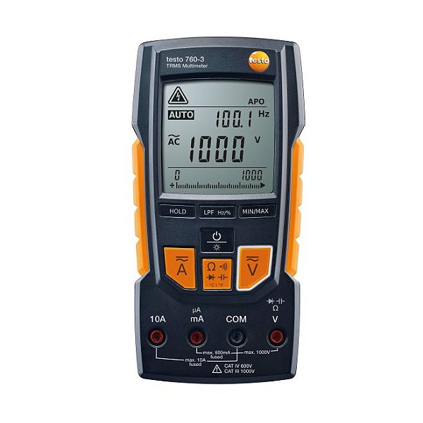 Multímetro Digital True-RMS - Testo 760-3