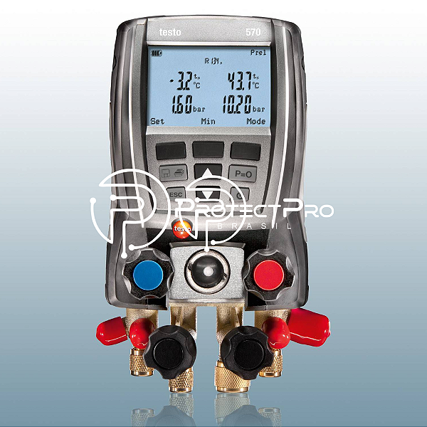 Manifold digital/maleta/2 Sondas de Temperatura - Testo 570 - 0563 5702