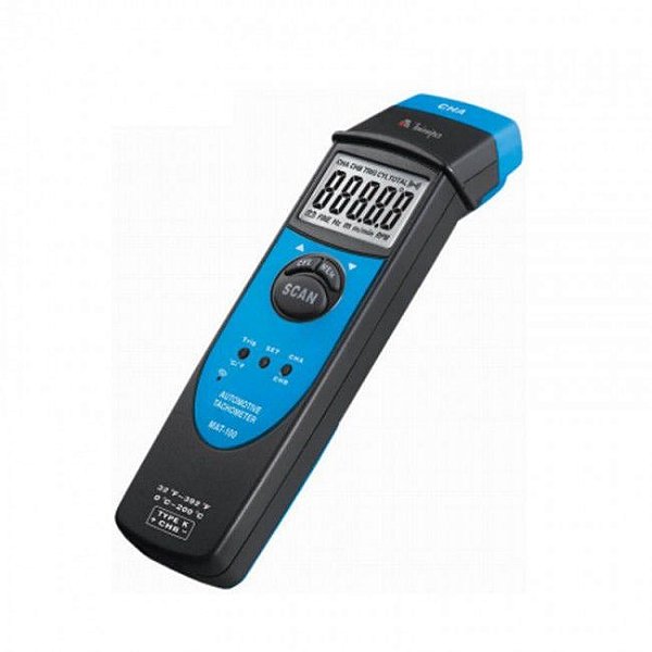 Tacometro Digital Minipa Mat-100 Automotivo Rpm Memoria E Alarme - Minipa MAT-100