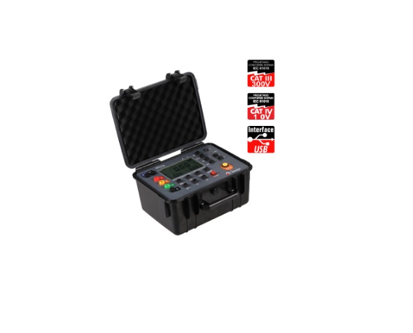 Terrômetro Dig com Display LCD / CATIII 300V / CAT IV 150V / USB / 4 Estacas / 500 Registros Minipa MTR-2100