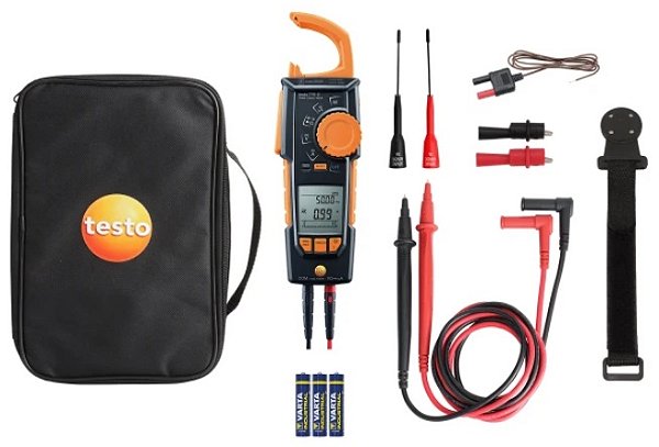 Alicate amperímetro com Bluetooth - Testo 770-3 - 0590 7703 03