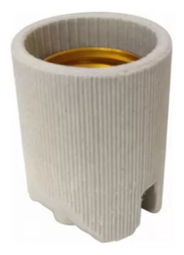 Soquete Porcelana Fixo Teto E27 FOXLUX