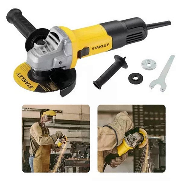 Esmerilhadeira Angular 4-1/2" (115mm) 750W 220V Stanley