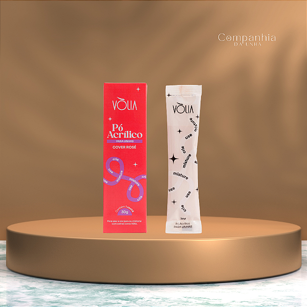REFIL: Pó Acrílico Cover Rosé  30g - Vòlia