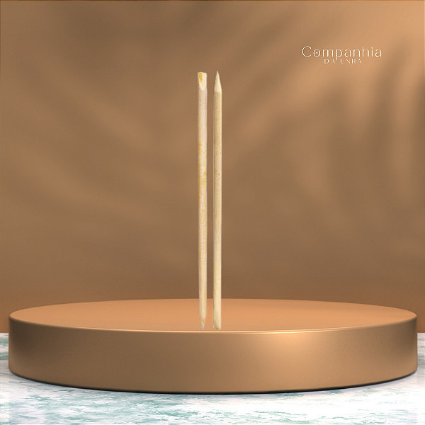 Palito de Laranjeira Ponta e Chanfro com 50 unidades - CELS