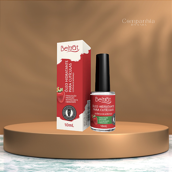 Óleo Hidratante de Cutículas Morango 10ml - Beltrat