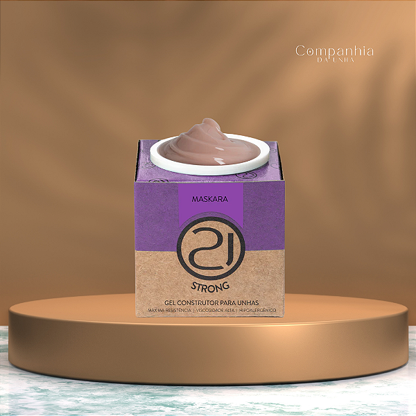 Gel Construtor Ecoline Strong Maskara 34g- Nails 21