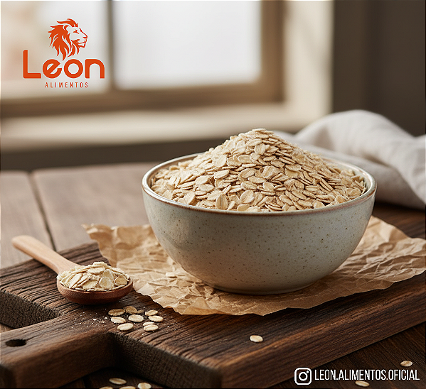Aveia em Flocos Médios - Leon