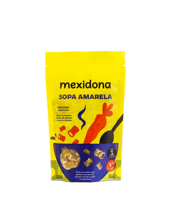 Sopa Amarela Mexidona Sem Conservantes 130g