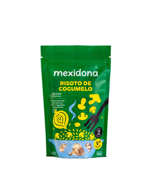 Risoto de Cogumelos Mexidona Sem Conservantes 180g