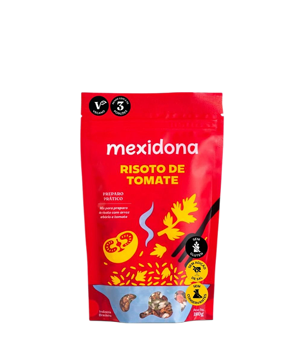 Risoto de Tomate Mexidona Sem Conservantes 180g
