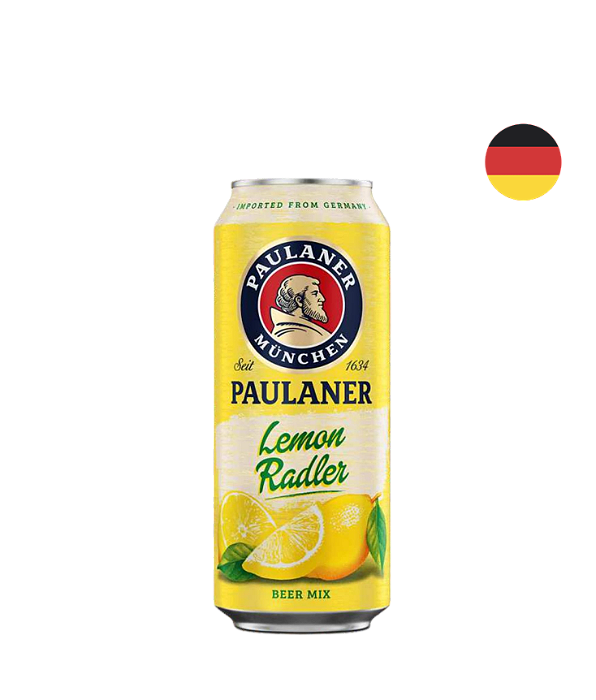 Cerveja Alemã Paulaner Lemon Radler Lata 500ml