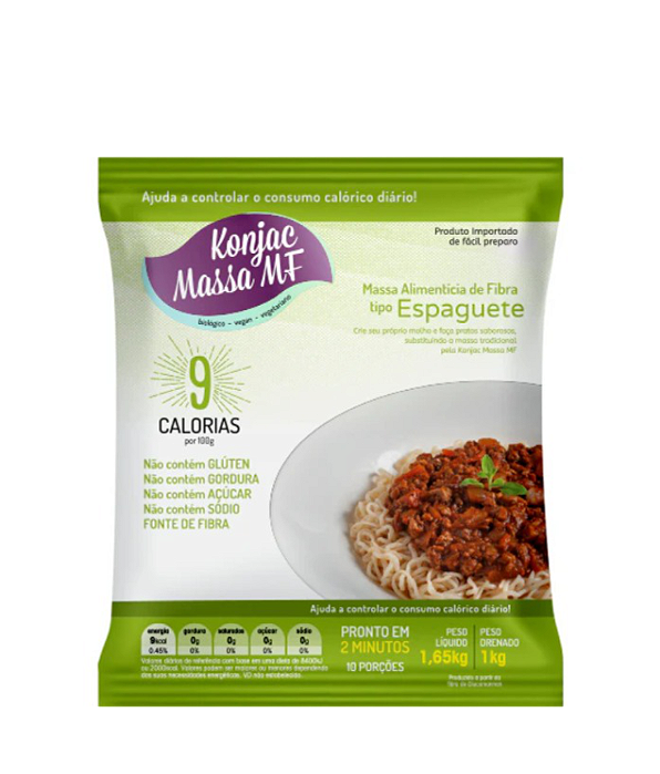 Espaguete Konjac Massa MF 1 Kg Fitness