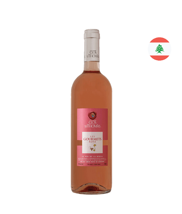 Vinho Rosé Libanês Château St. Thomas Les Gourmet 750ml