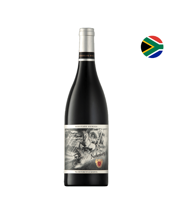Vinho Tinto Africano Nederburg Heritage Heroes The Motorcycle Marvel Rhône Style Red Blend 750ml.