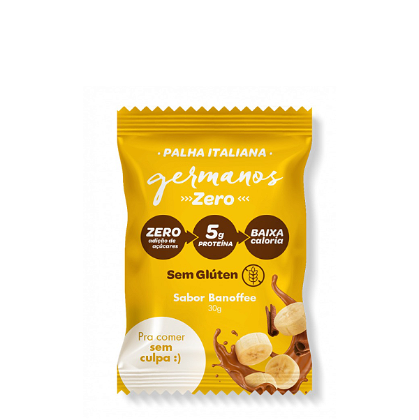 Palha Italiana Banoffee Zero Açúcar 30g