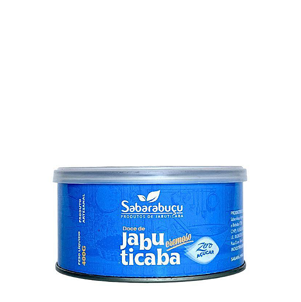 Doce de Jabuticaba Cremoso Zero Açúcar 400g
