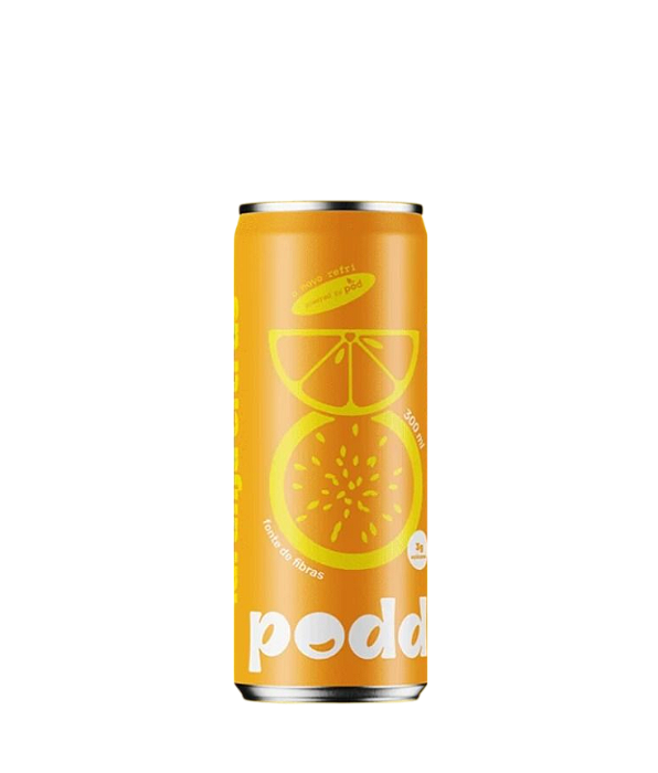 Refrigerante Poddi Laranja Citrus 100% Natural Sem Açúcar 310ml