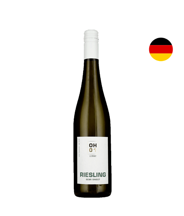 Vinho Branco Alemão OH01 Riesling Semi Sweet 750ml
