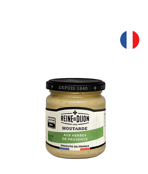 Mostarda Francesa Ervas de Provence Reine De Dijon 200g